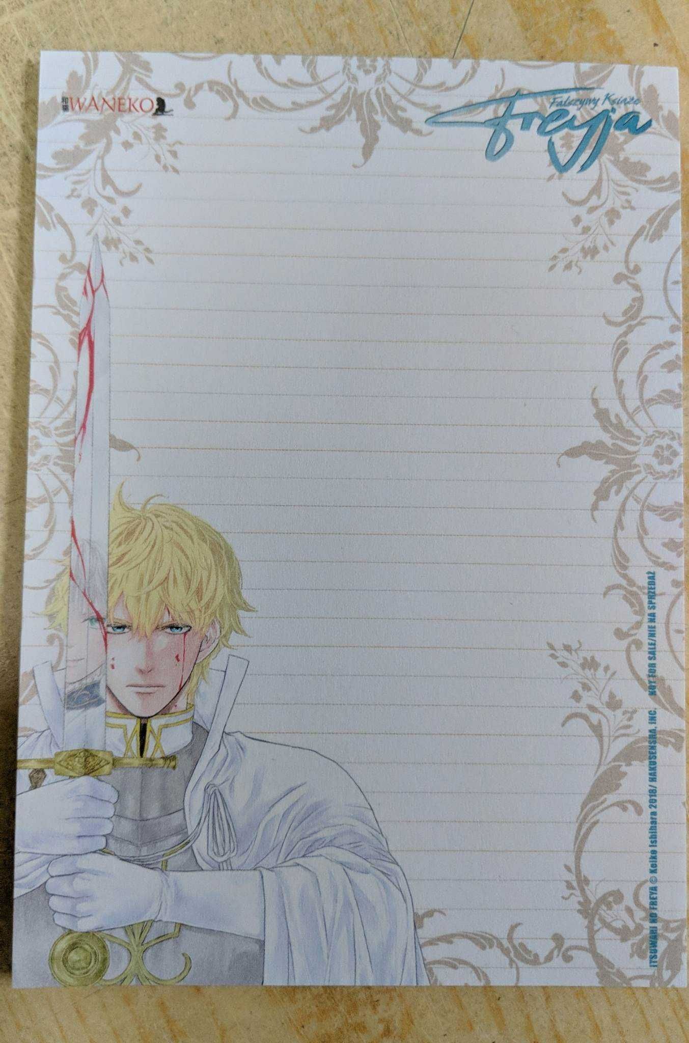 Freyja manga 3-6 pakiet+notes