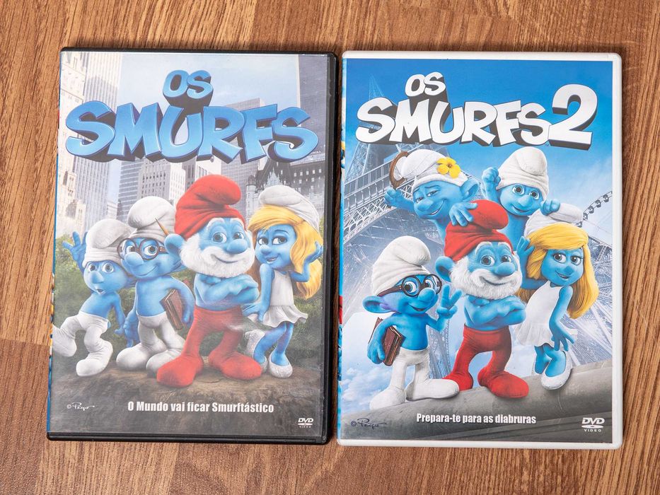 Os Smurfs DVD´S Originais