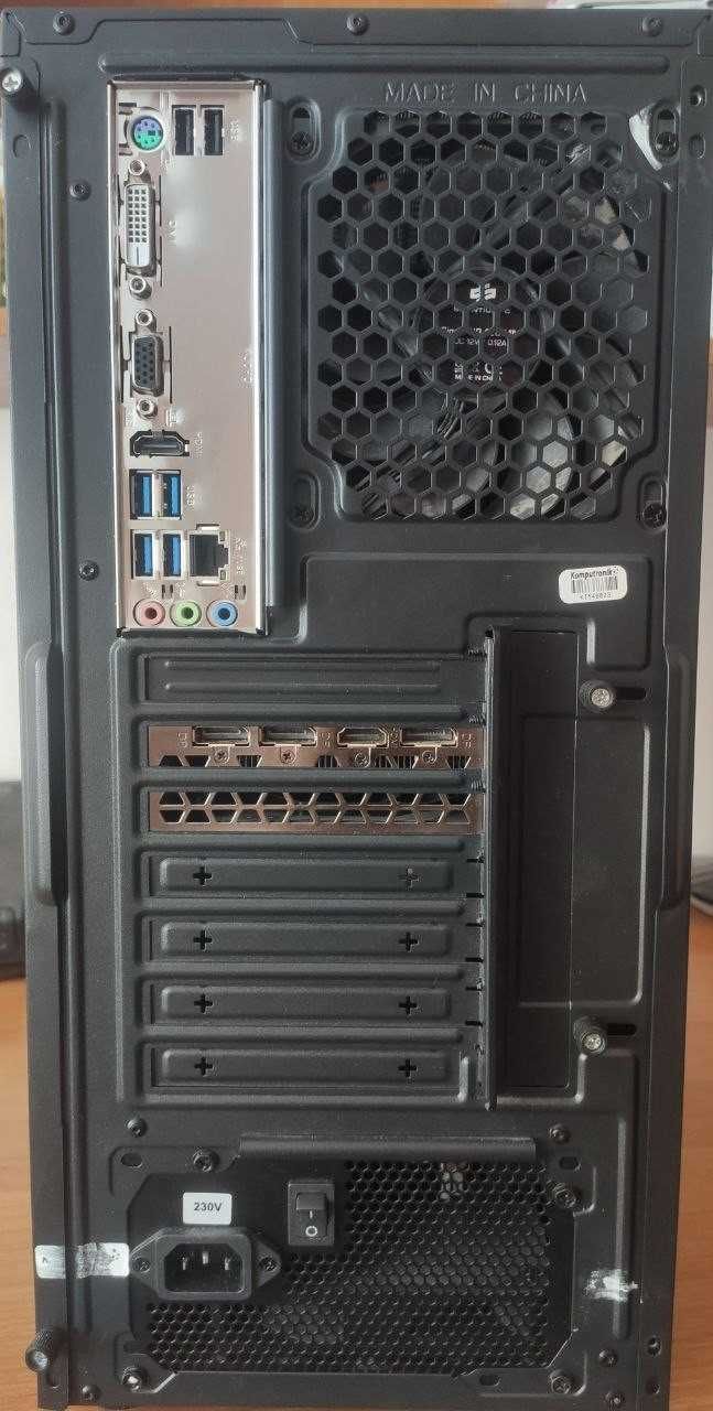 Komputer Ryzen 3 3100/16GB/SSD 240GB+HDD 1TB/GTX 1660 6GB