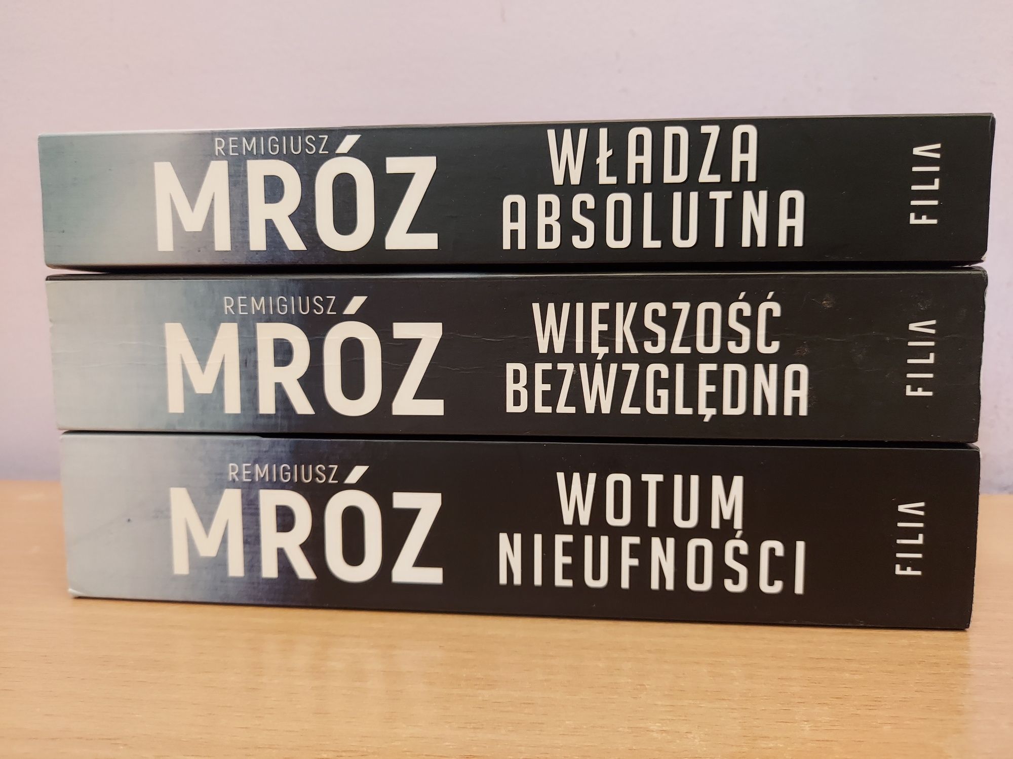 Remigiusz Mróz Władza absolutna,Większość bezwzględna,Wotum nieufności