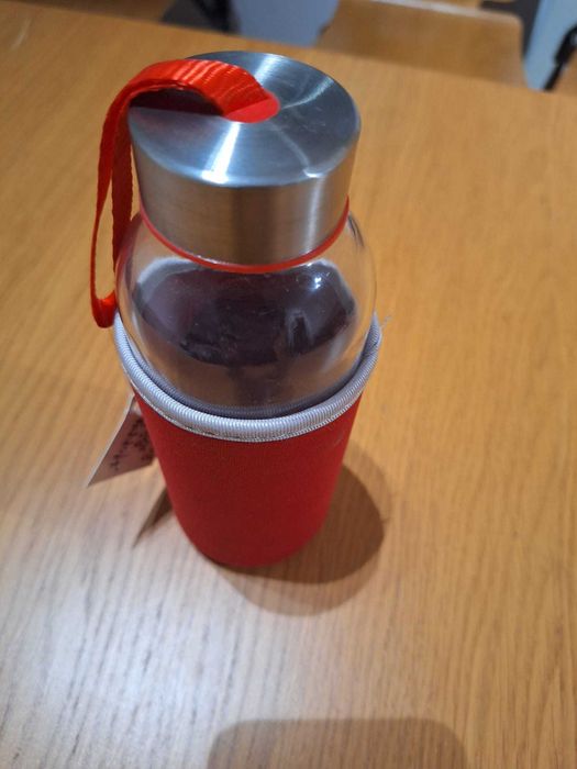 Pequena Garrafa de Vidro 400 ml