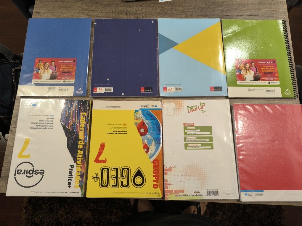 Livros fichas 7° ano
