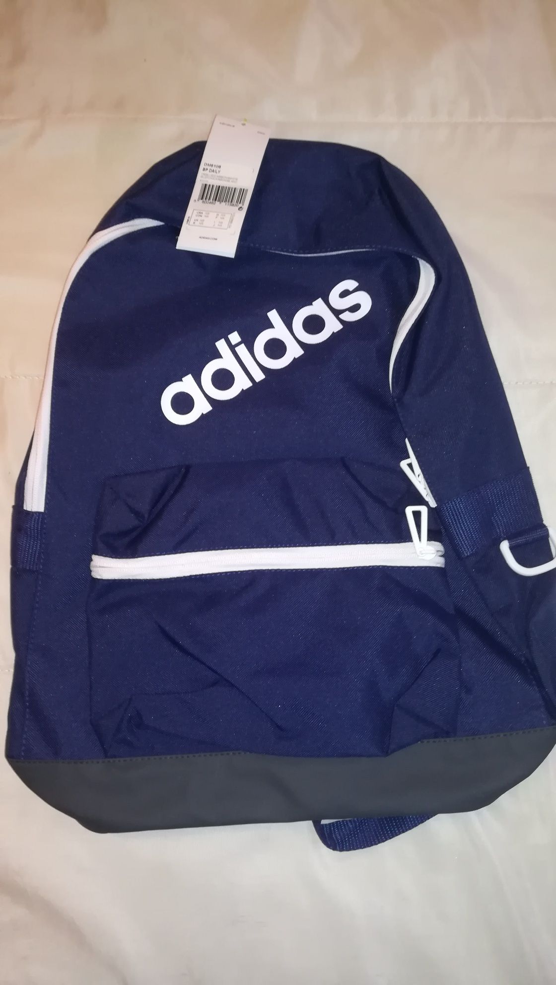 NOVA com ETIQUETA -Mochila Desportiva Adidas Azul 45x32 Cm