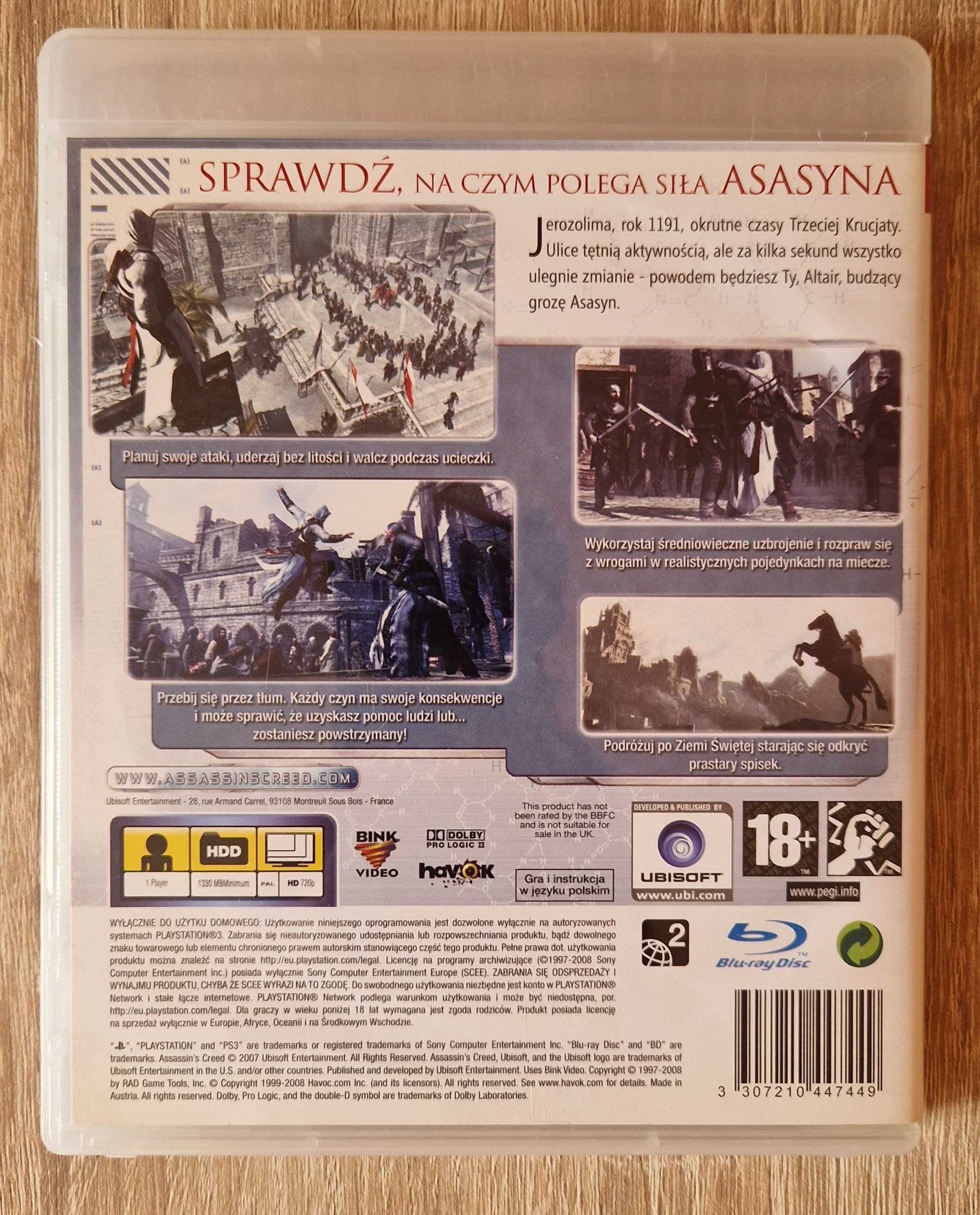 Assassin’s Creed PS3 Dubbing PL