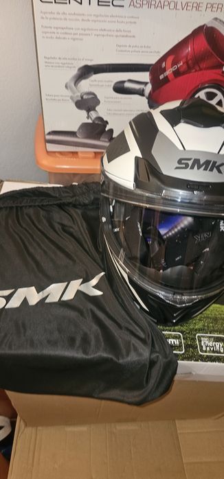 Capacete como novo com saco tamanho L