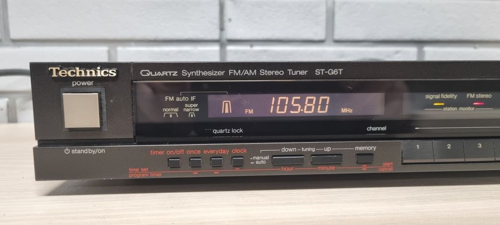 Tuner radiowy Timer TECHNICS ST-G6T. Japan