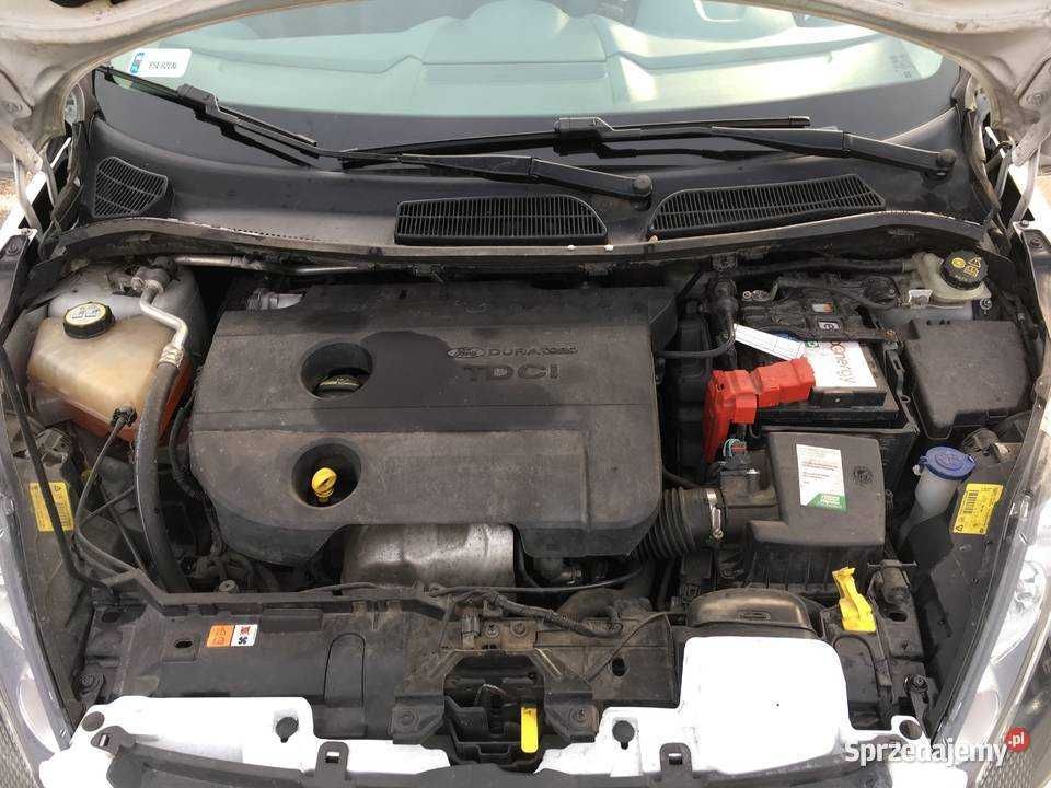 Fiesta MK7 - Silnik kompletny z osprzętem + Skrzynia biegów 1.4 TDCI