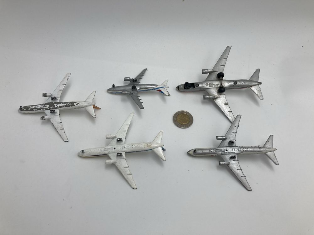 Schabak Diecast Modele Samoloty 5szt Made In Germany