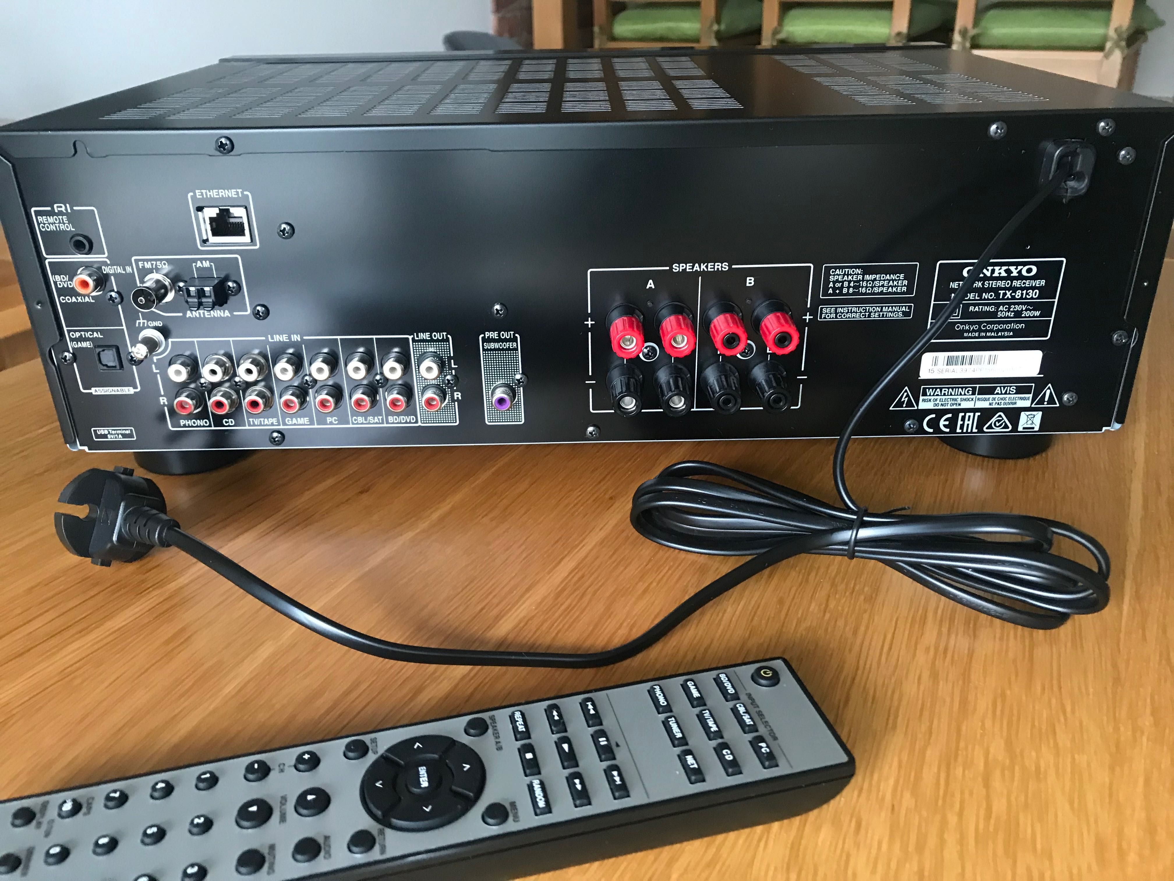 Amplituner Stereo ONKYO TX-8130/ stan idealny