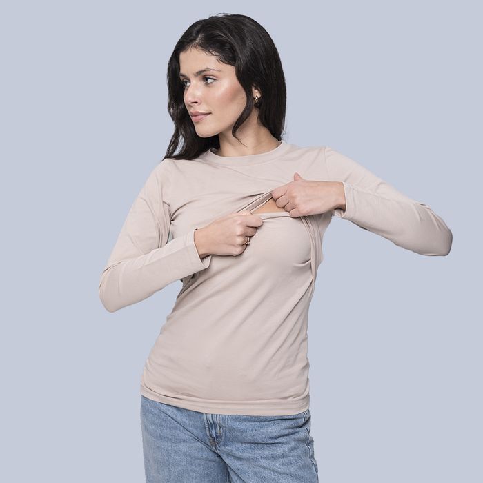 Лонгслів для вагітних та годуючих L