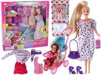 Lalka Barbie Lucy W Ciąży Zestaw Akcesoria XXL dla dzieci 3+