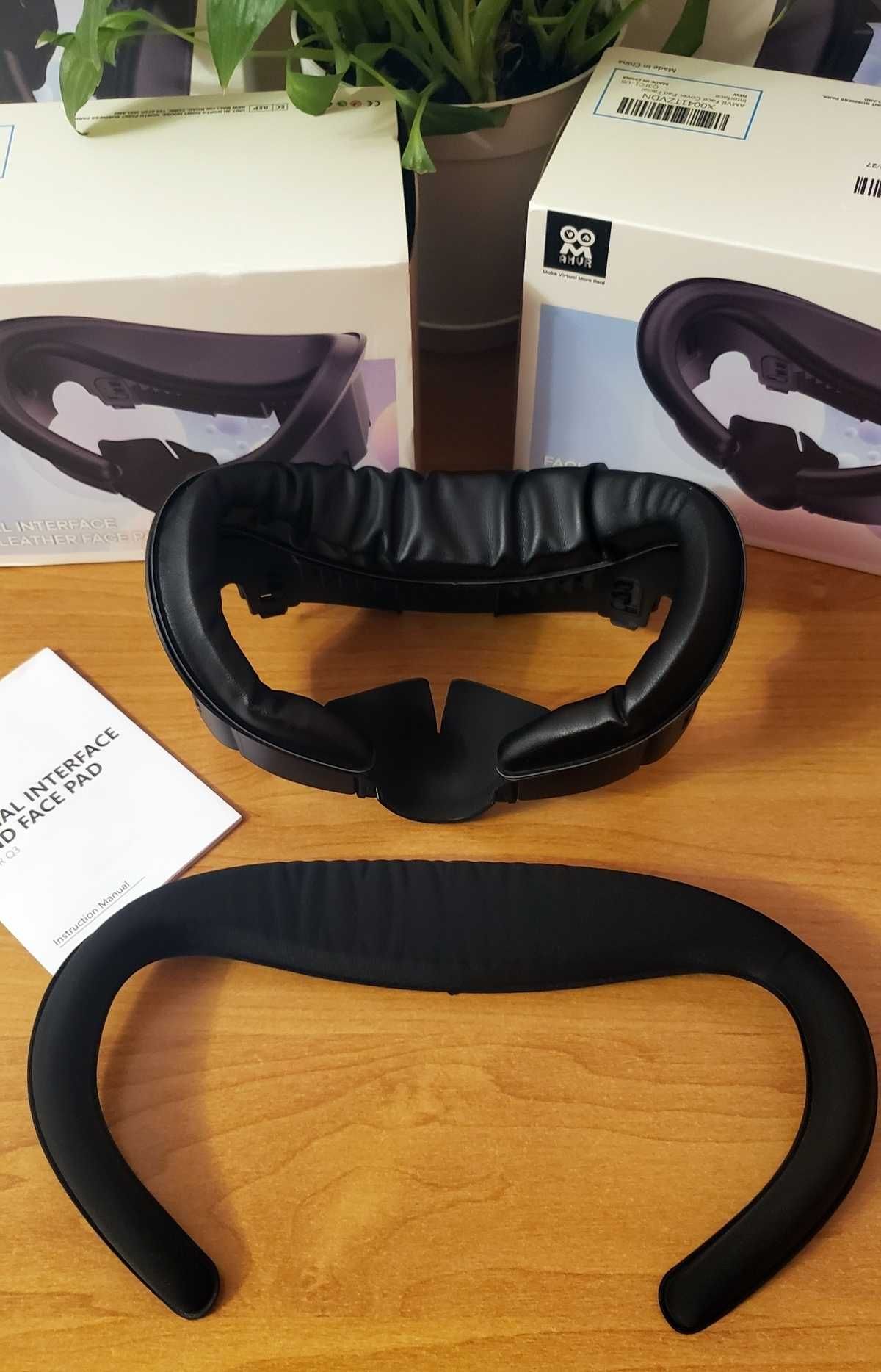 Маска \ Лицьова накладка AMVR 4-в-1 Meta Quest 3 Oculus VR