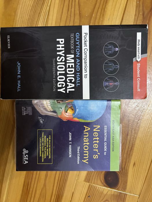 Fizjologia Guyton i Anatomia Netter po angielsku english