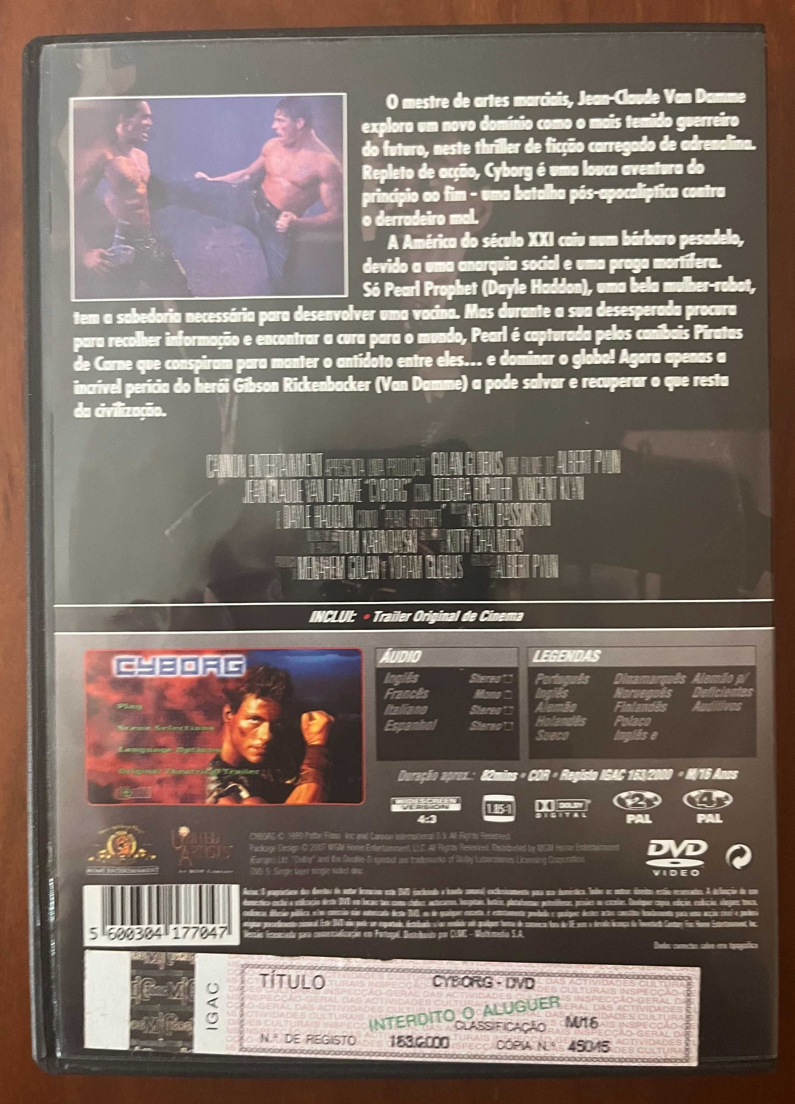 DVD "Cyborg" Van Damme