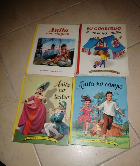 Livros antigos Anita Verbo Infantil