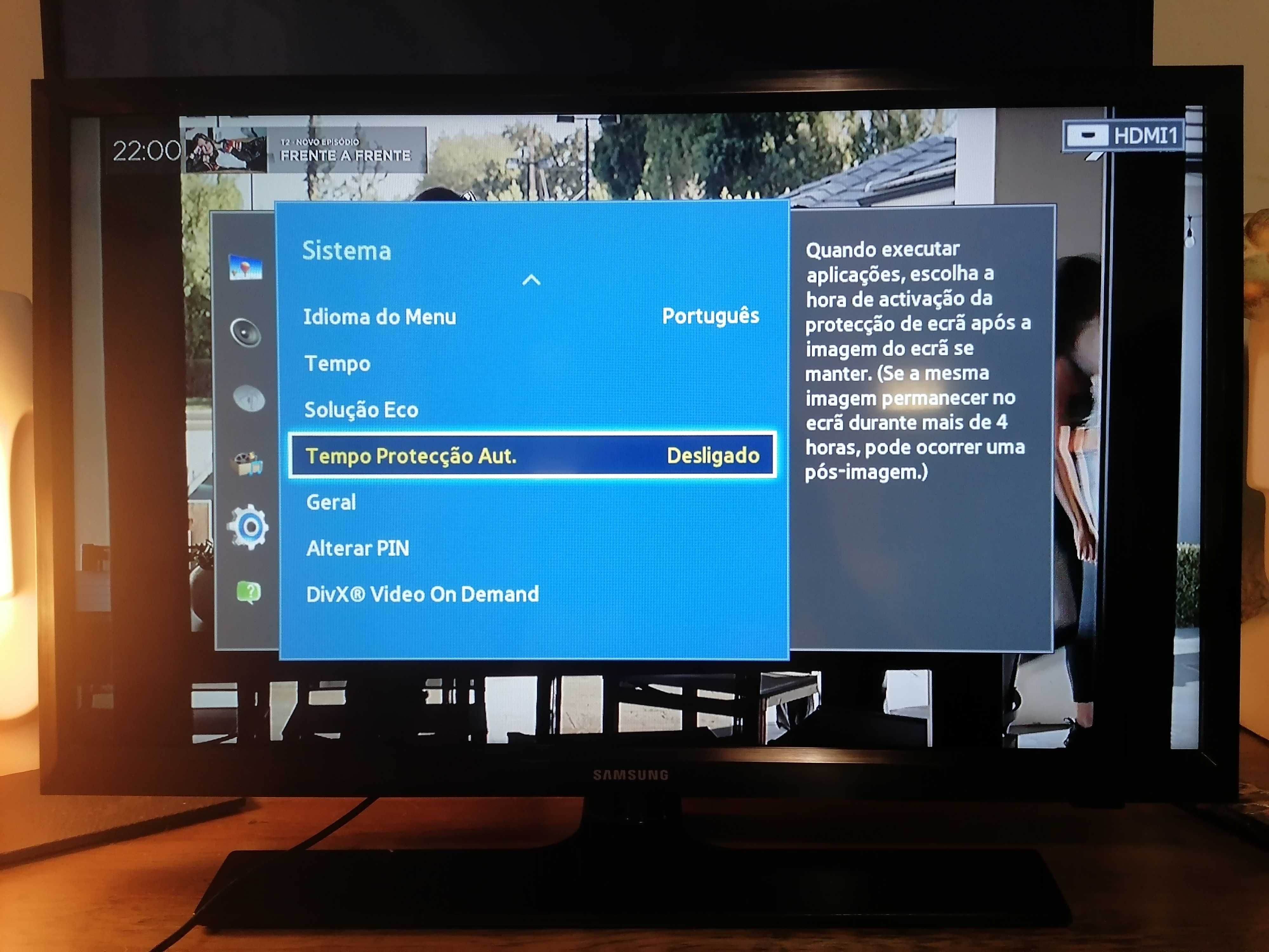 TV LED Full HD de 24" ou monitor de PC