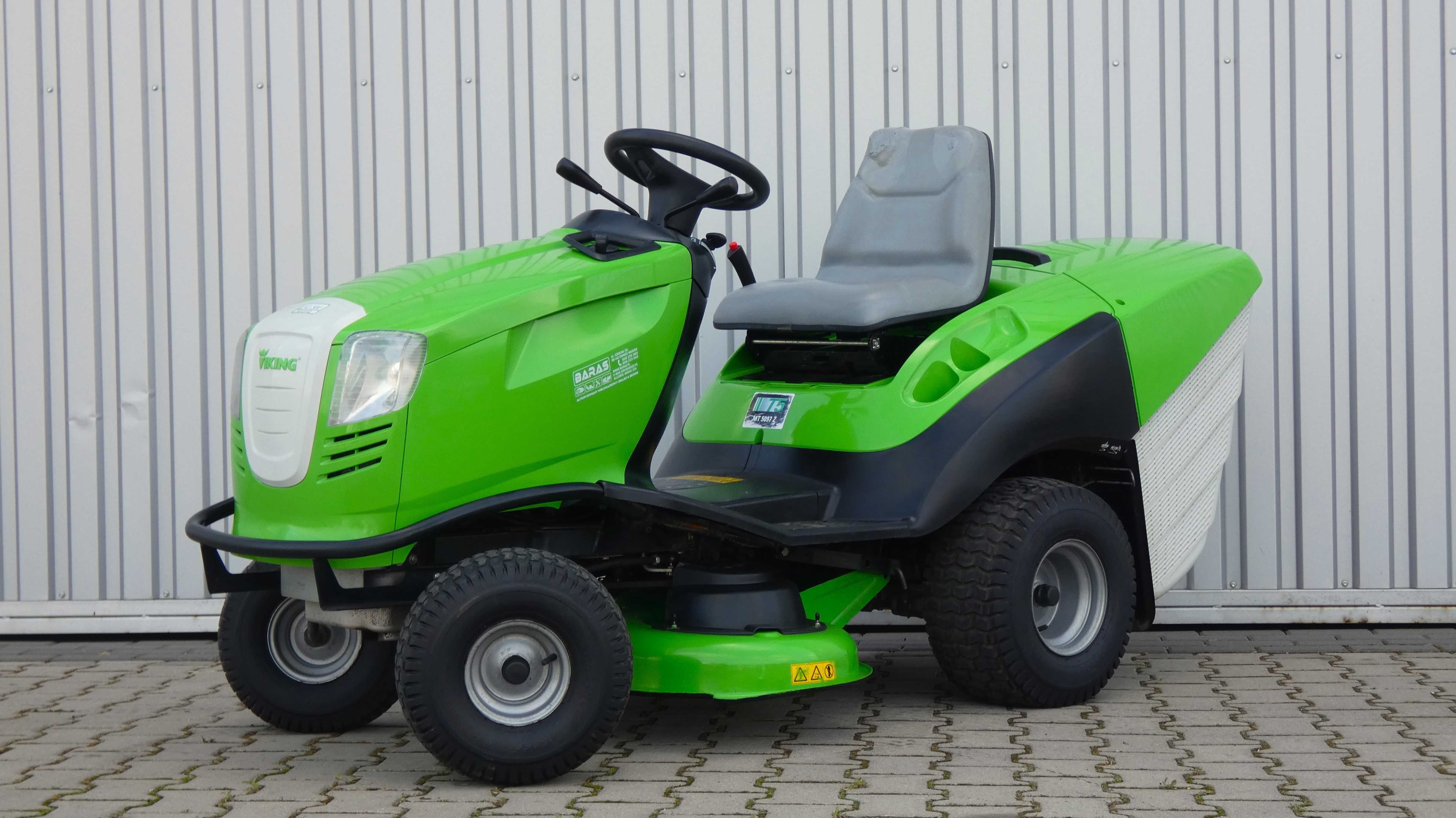 Traktorek kosiarka Viking T5 B&S V-Twin 16HP Hydro Kosz (120502) Baras