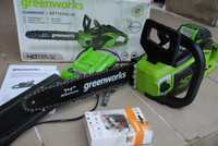 Электропила Greenworks АКБ и ЗУ GD40CS15