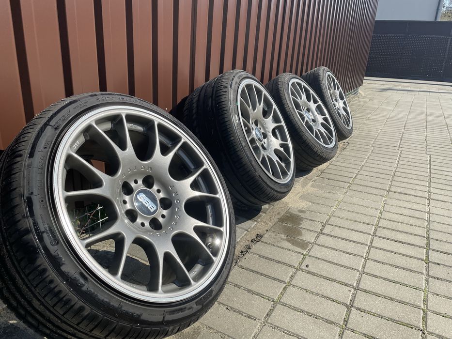 BBS CH018 + CH015 - 18” 8,5j 10j - Rzadki komplet do BMW e46, z4
