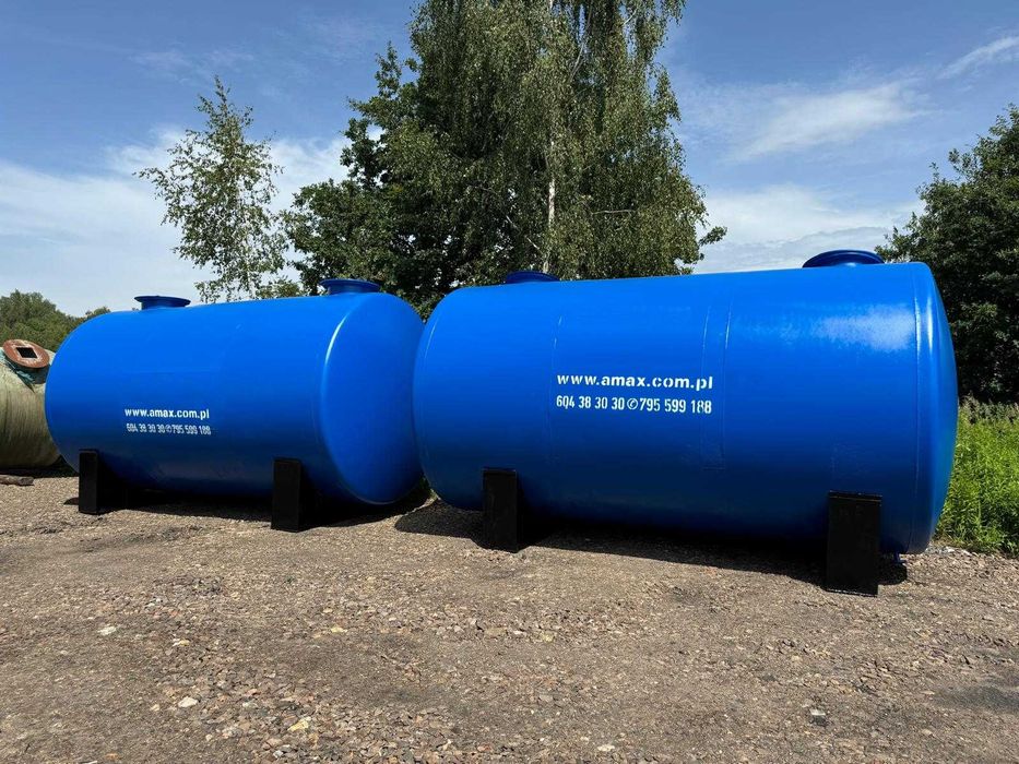 Zbiornik stalowy gumowany 35 000- 35m3- 35000l- na kwasy nawozy RSM