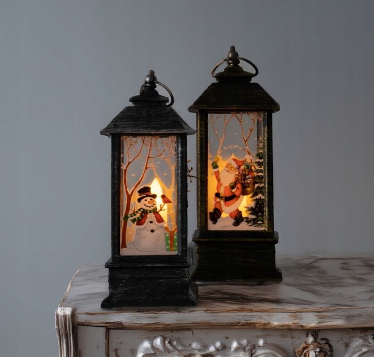 Hit!! Cenowy Latarenki Świąteczne Ruchomy Płomień LED