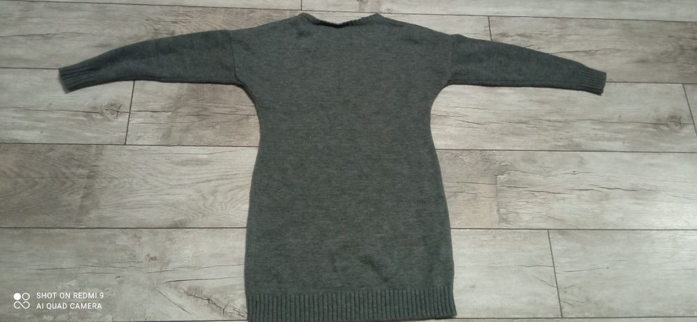 Długi szary sweter rozmiar M Atmosphere