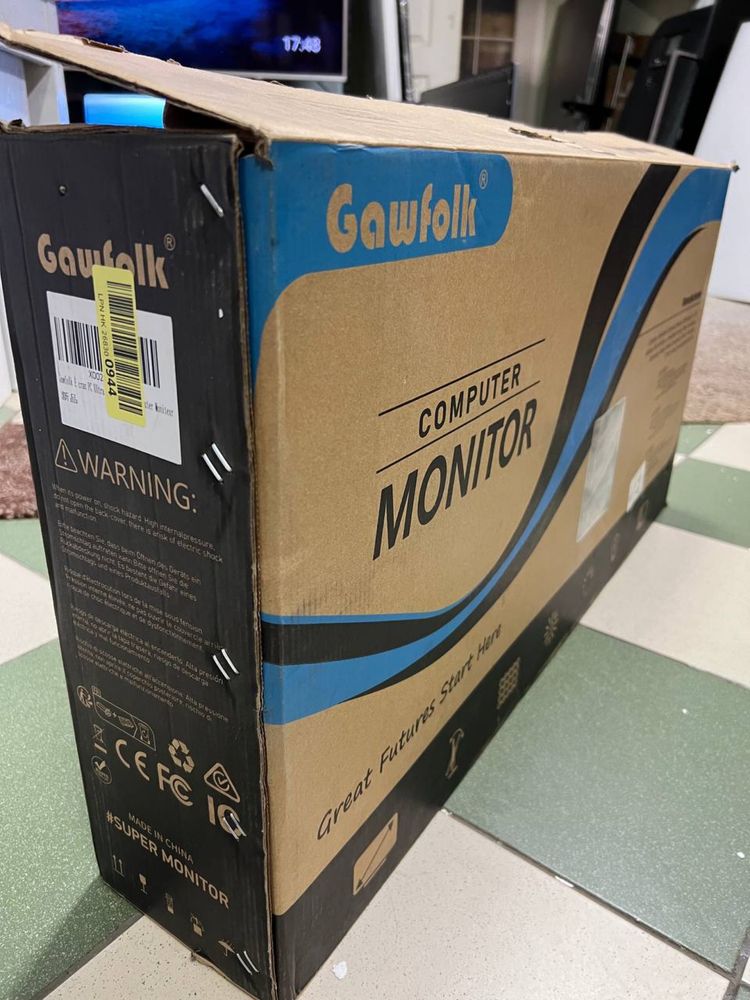 Монітор Gawfolk GF340D 34” 4K 144Hz – Ідеальний для ігор та роботи!