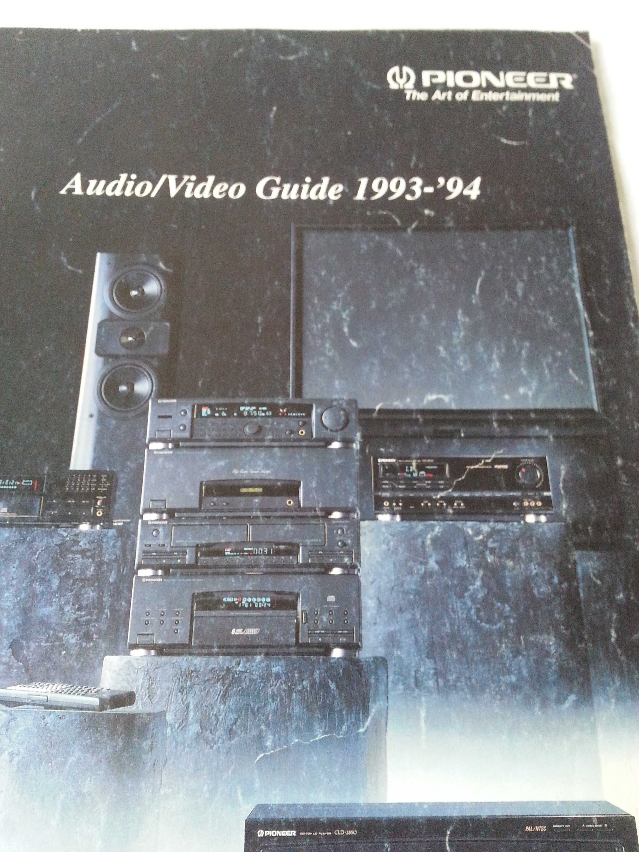 Katalog Pioneer Audio Video 1993-94