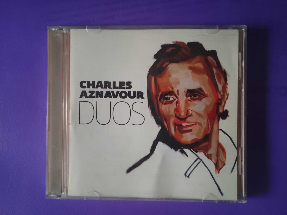 Двойной CD диск Charles Aznavour - Duos Шарль Азнавур с Буклетом