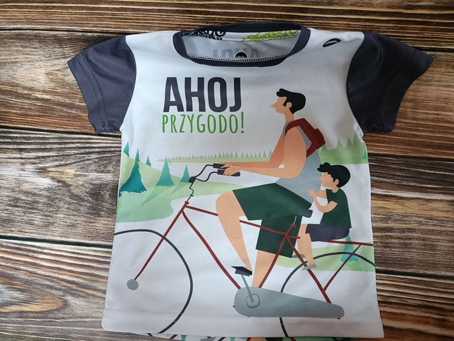 Koszulka do biegania na rower 86
