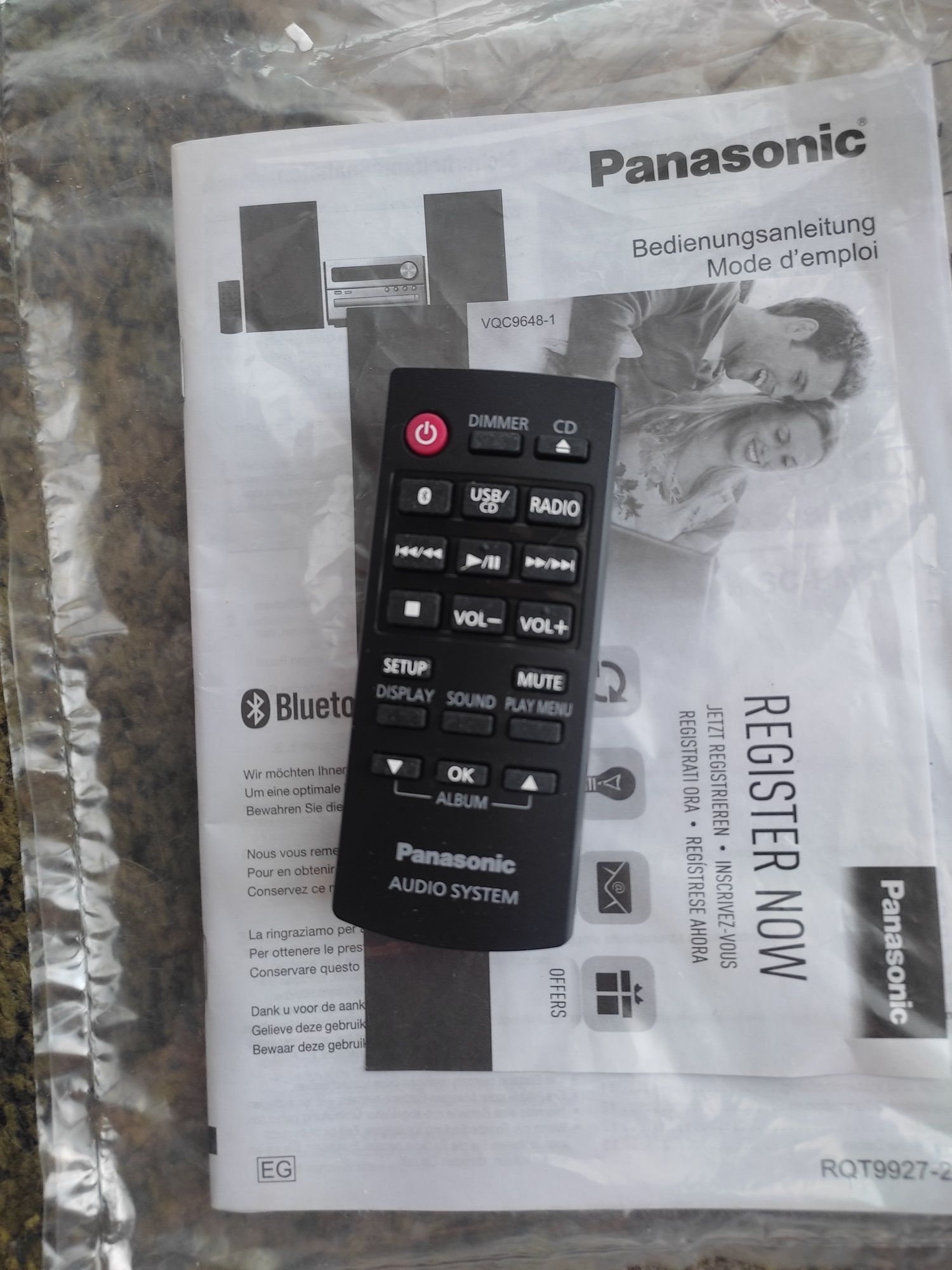 Wieża Panasonic nowa