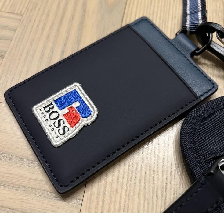 BOSS Russel Athletic-mini torebka na szyję