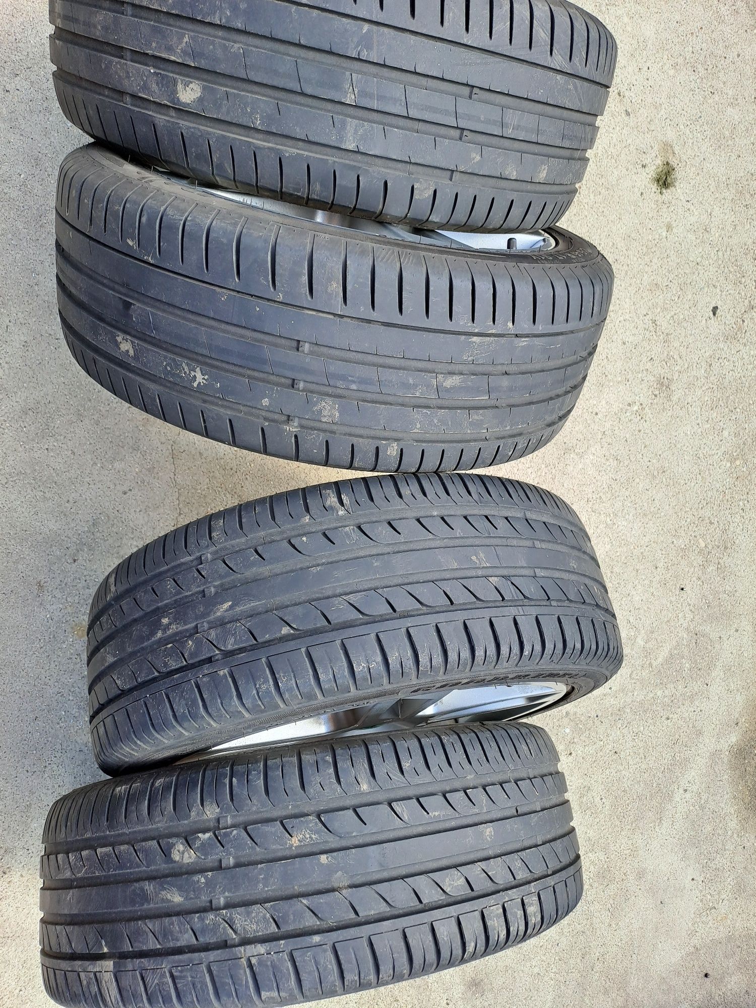 4szt Felgi Aluminiowe Fiat 17cali 4x98 Komplet Opony Lato
