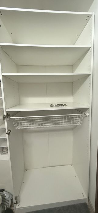 Obudowa Ikea szafa pax biała 100x58x236 z dodatkami