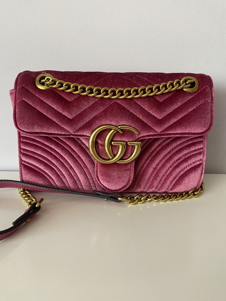 Torebka Gucci Marmont Velvet