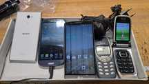 Galaxy SIII, LG-D855, NOKIA 3310, NOKIA ?, SONY XPERIA komplet