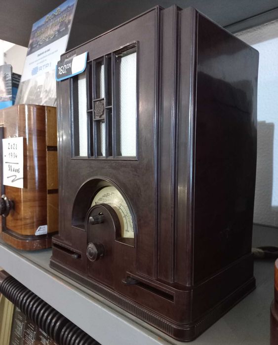 Rádio Telefunken Wiking 125WL (1933/35) - Loja Grundig Clássicos