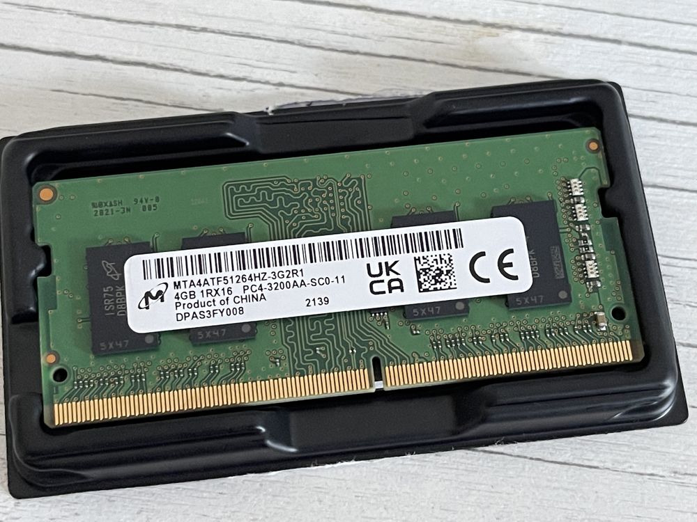 Оперативная память SODIMM dd4 4gb 3200 MGz