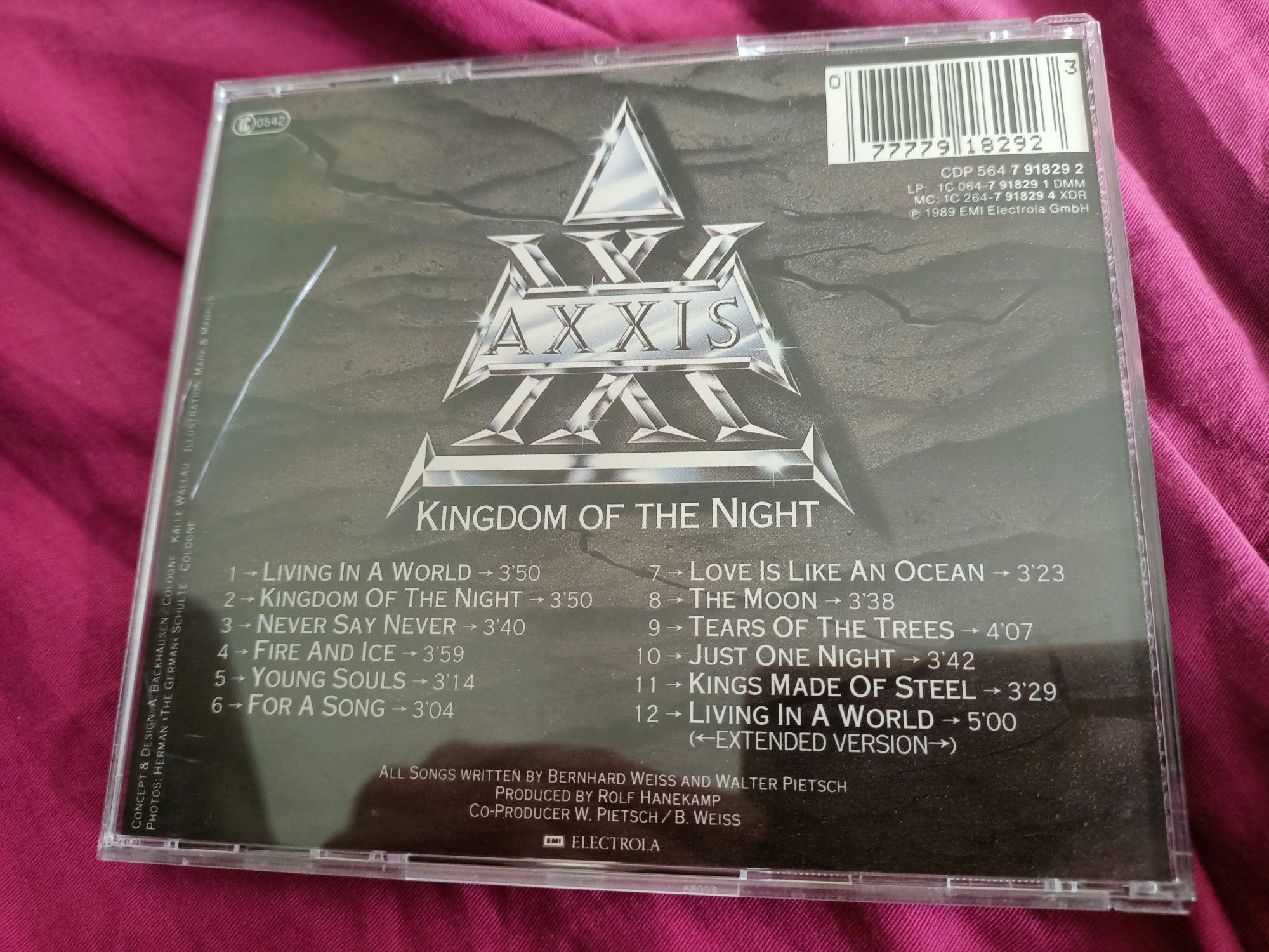 Axxis - Kingdom Of The Night (vg+)