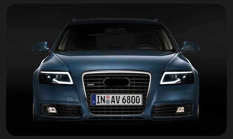 Reflektory LED Audi A6 C6 2004–2011 z Dynamicznym Kierunkowskazem