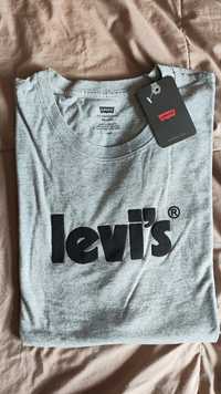 Levi's szary t-shirt rozm XL jak XXL