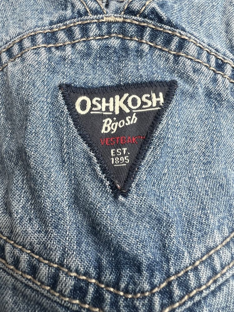 Jardineiras de ganga 18mOSHKOSH impecaveis