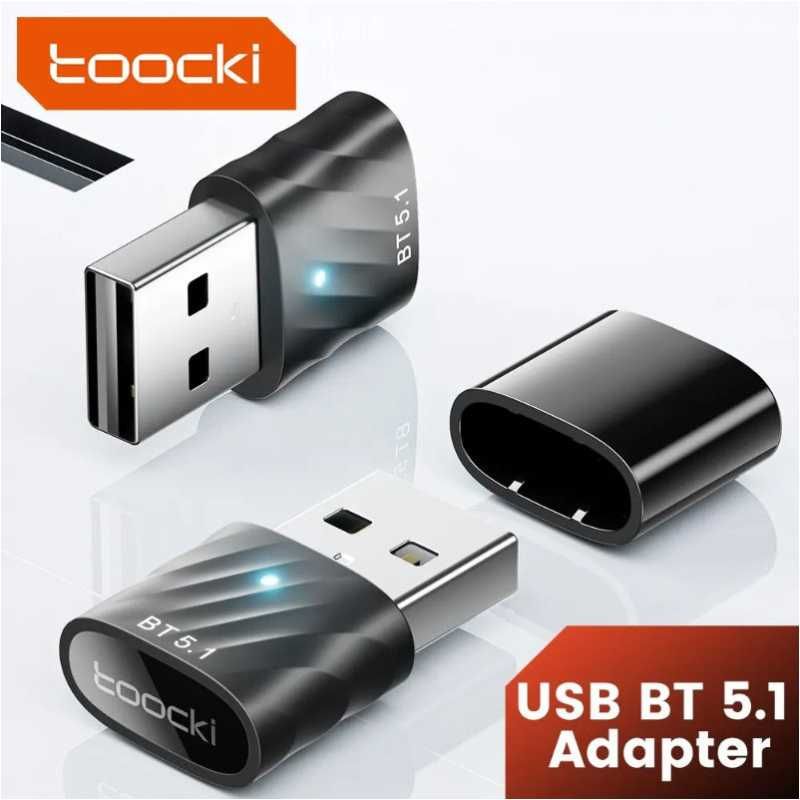 Nadajnik Bluetooth 5.1 Transmiter do USB Komputera PC Adapter Toocki