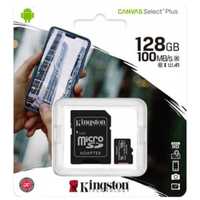 Kingston microSDXC 64/128GB Canvas Select Plus + Adapter SD