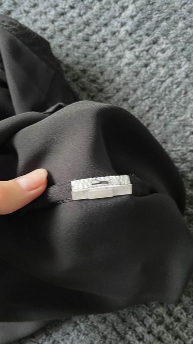 Mango koronkowa bluzka XS 34 /black laced blouse #mango