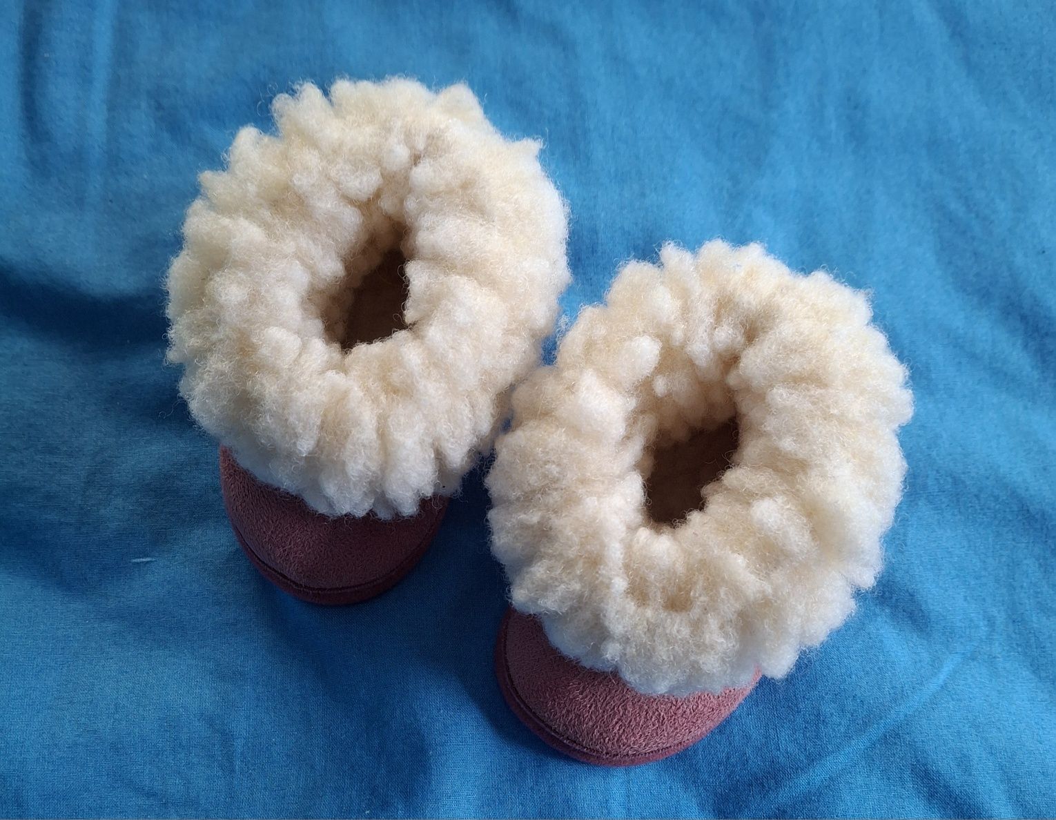Pantufas de bebé, nr 17, cor de rosa