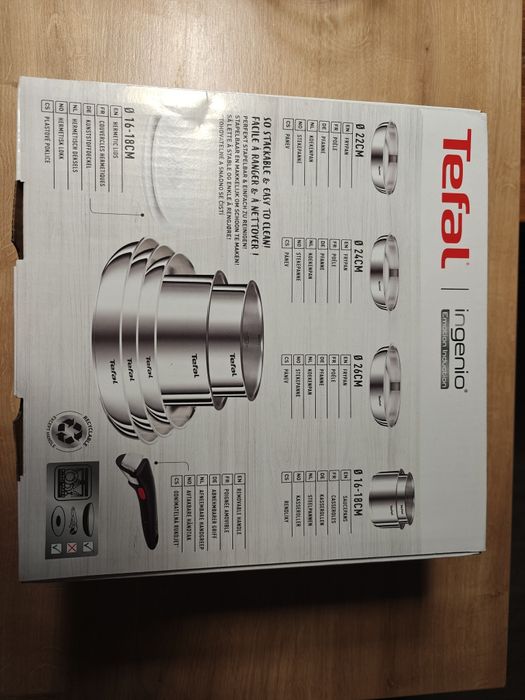 Zestaw garnków i patelni TEFAL Emotion - STAL