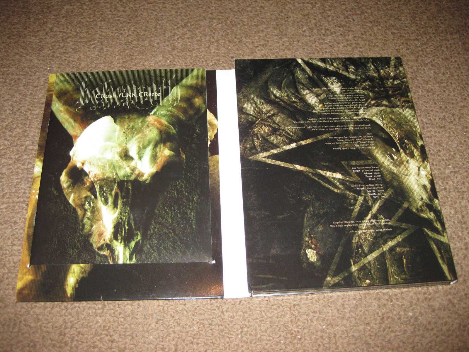 2 DVDs Musicais dos "Behemoth"