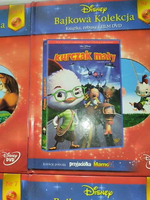 Sprzedam płyty DVD bajki