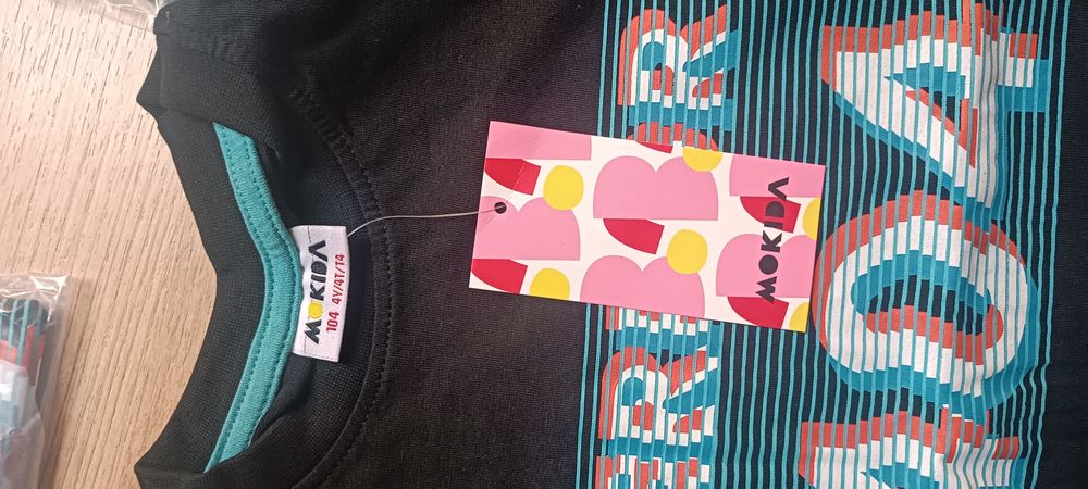 Bluzka, koszulka, t-shirt z długim rękawem Coccodrillo Mokida 104